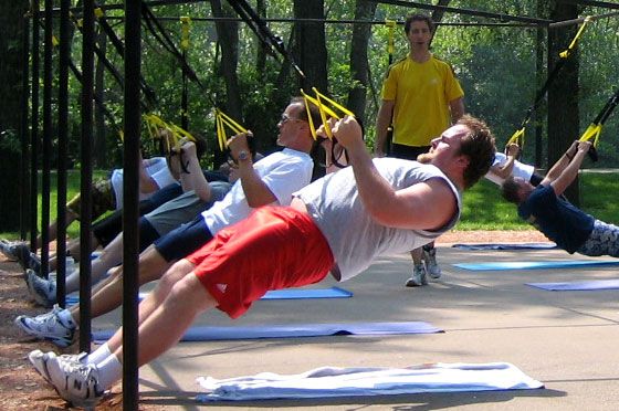 TRX Suspension System for Less Than $25 Bucks