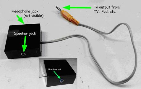 Simple Speakers/Headphone Selector