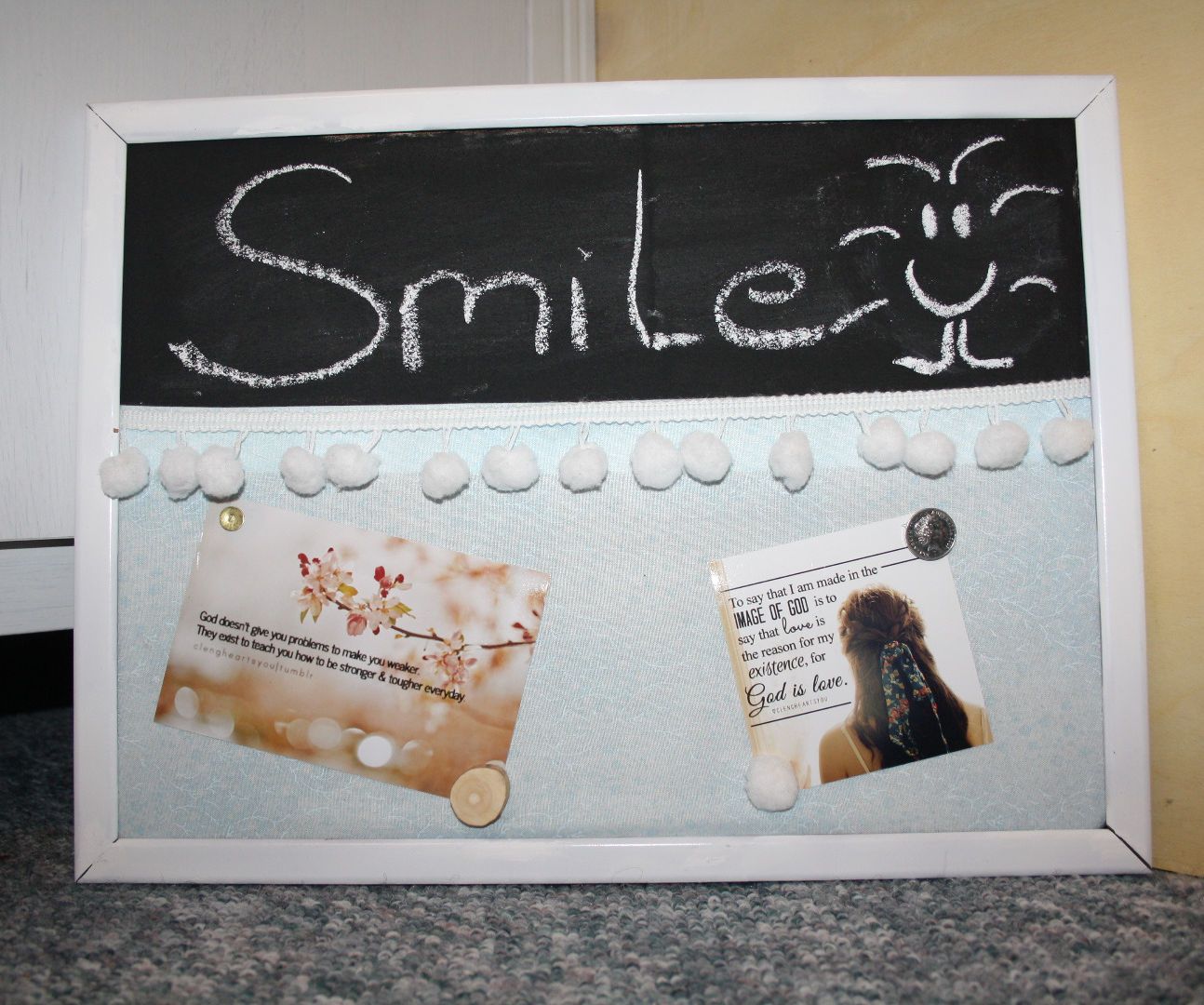 2-in-1 Pin and Blackboard 