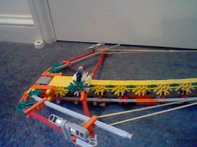 Ultra Cool Modded Knex 5 Elastic Band Crossbow.