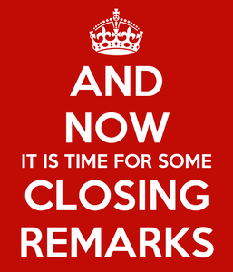 Closing Remarks
