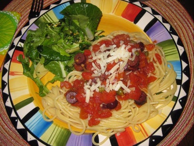 Pasta Puttanesca (Hooker's Pasta)