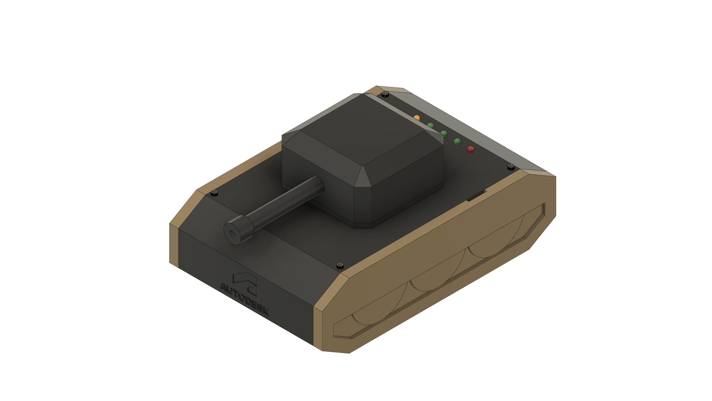 Autodesk Tanks (inspired From the Video Game Wii Tanks) 8 Steps (with