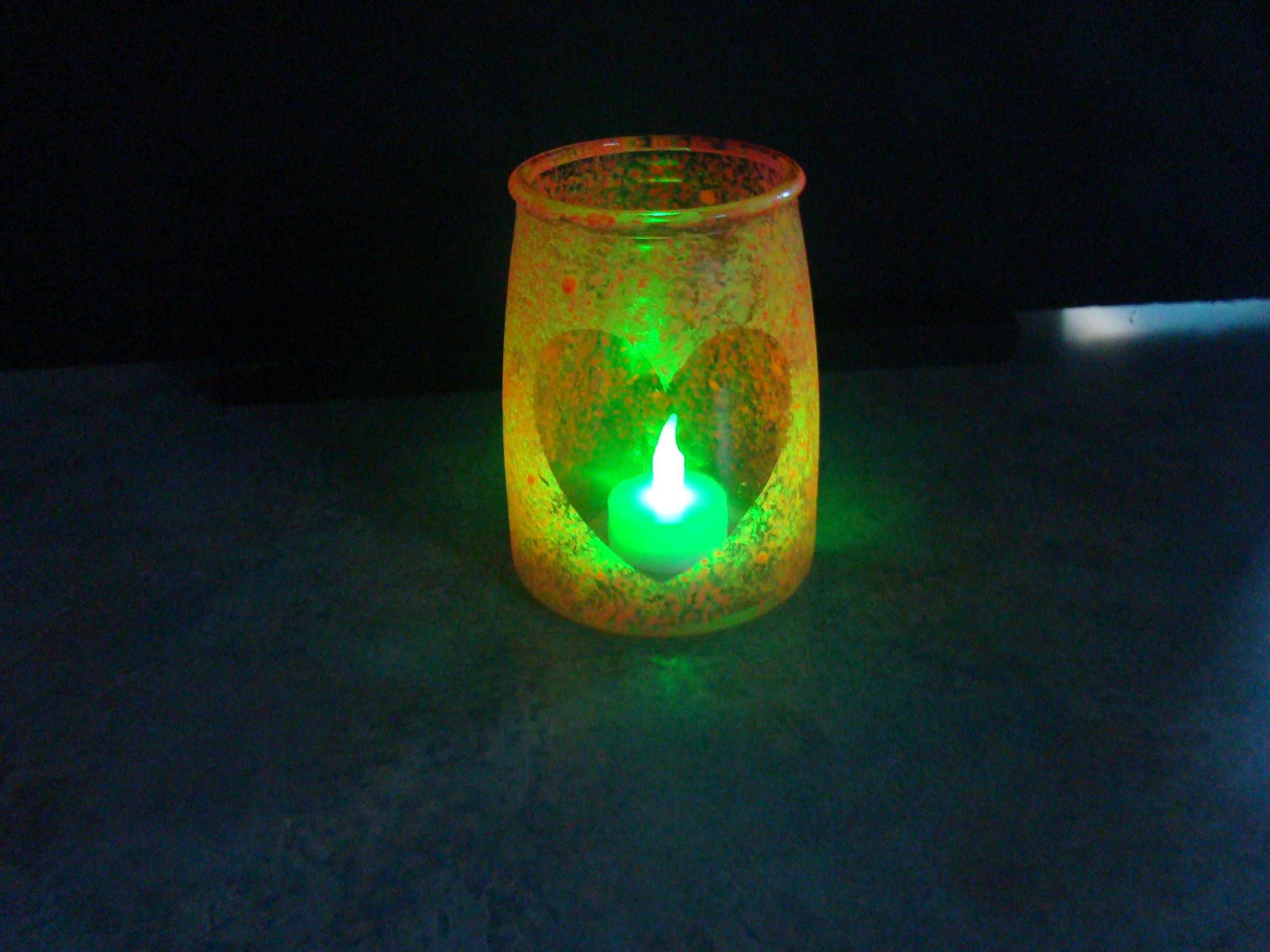 How to Make a Valentine Candle Holder