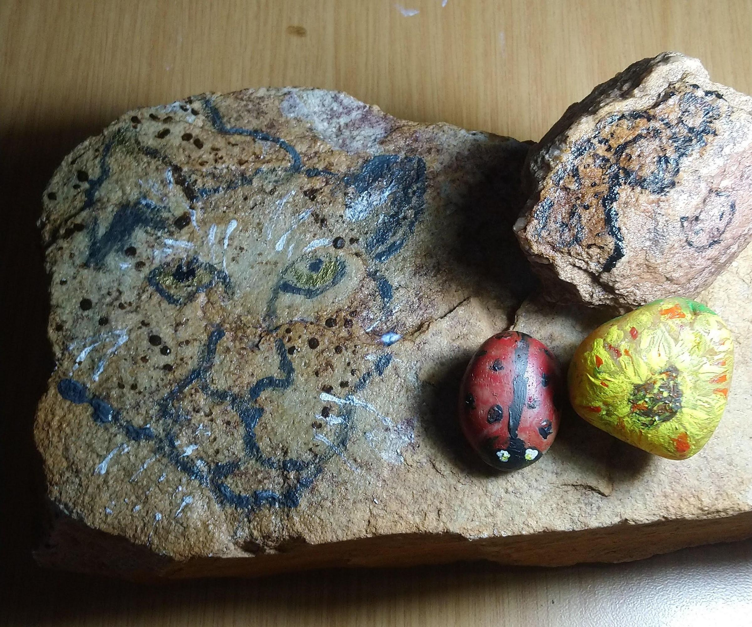 Garden Stones and Modern Rock Art