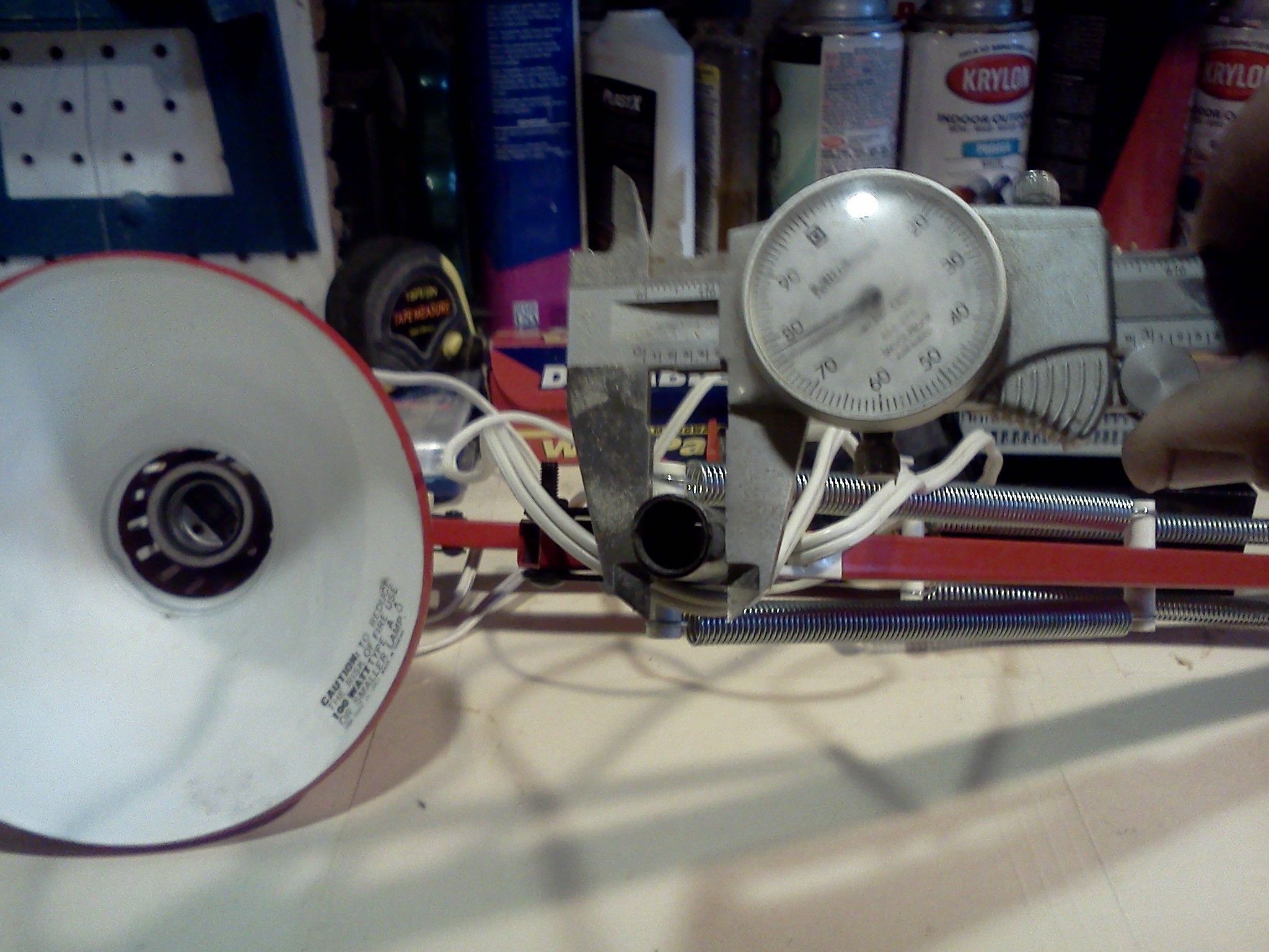 Zero Gravity Tablet or Ereader Floor Stand From Balanced Arm Lamp