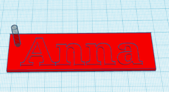 Make a Hold for a Keychain