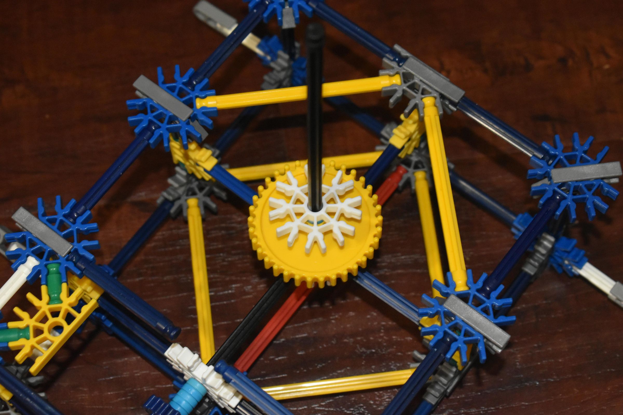 K'nex Octopus Fair / Carnival Ride Knex W/ Set Up & Disassembly Process ...