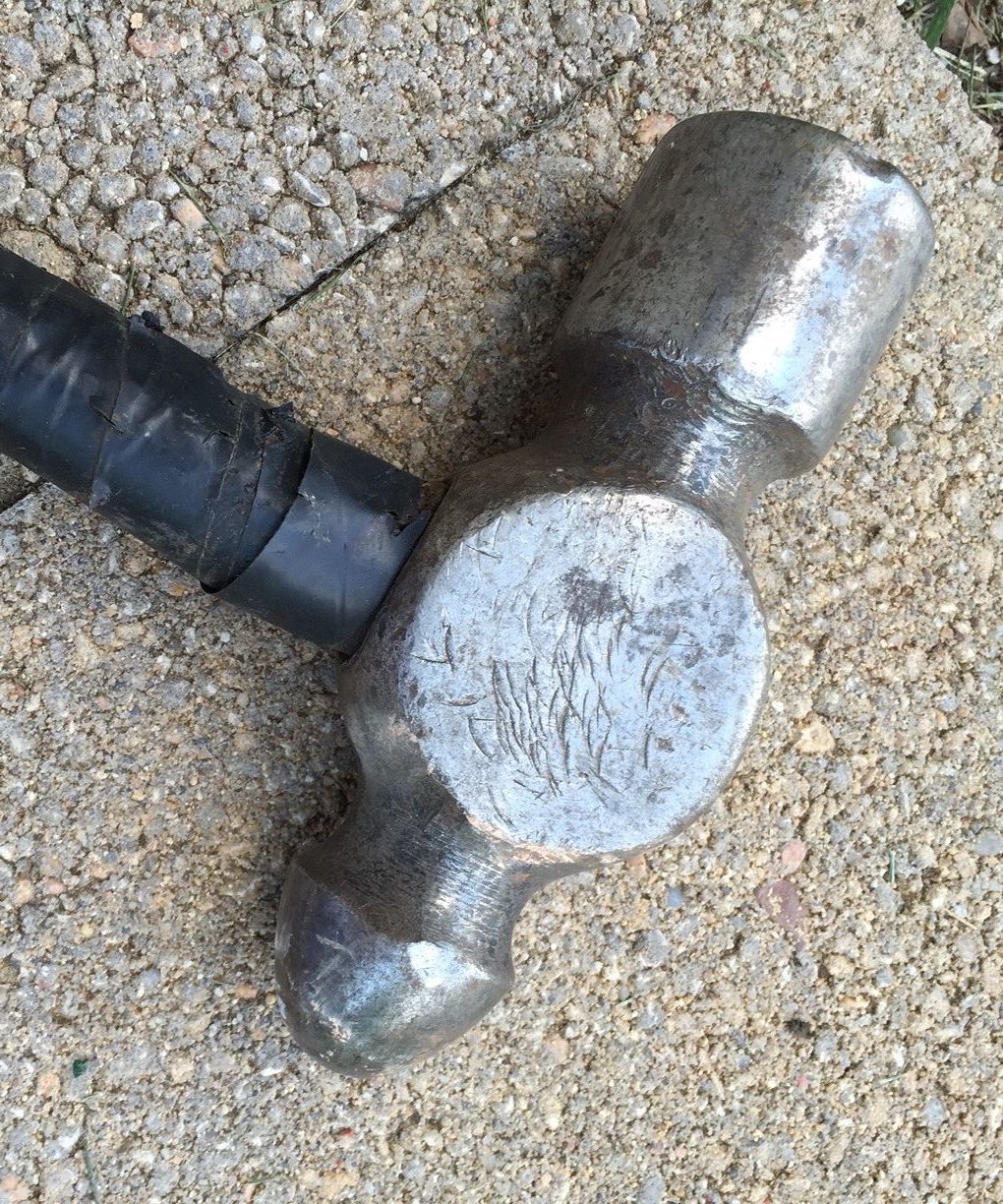 Ball Peen (aka Ball Pein) Hammer Restoration