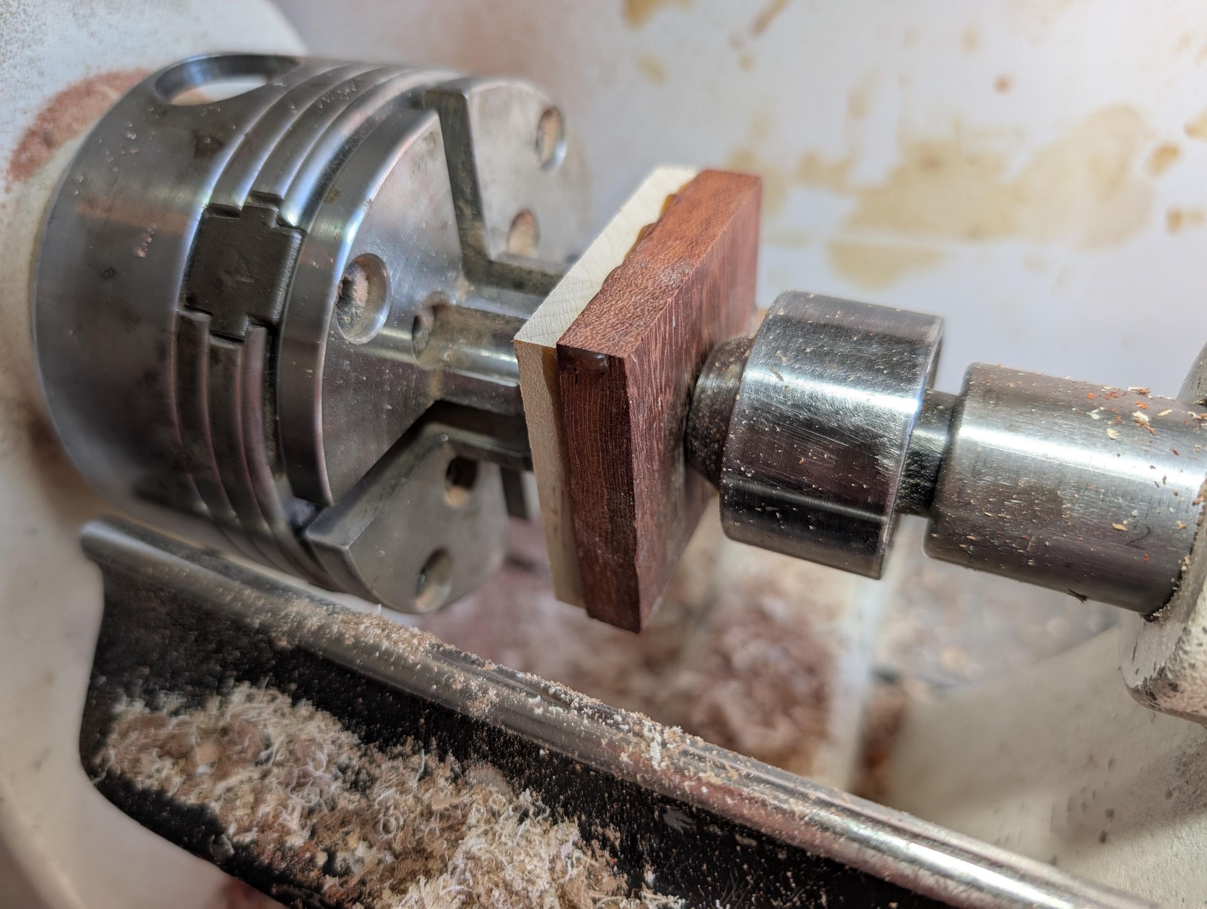 Turn Pendant Blank Round to Size