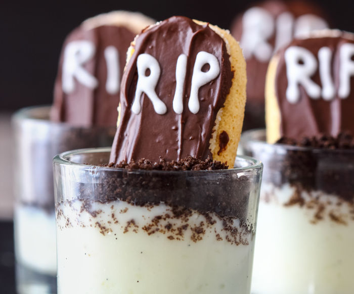 RIP Halloween Dessert Shooters