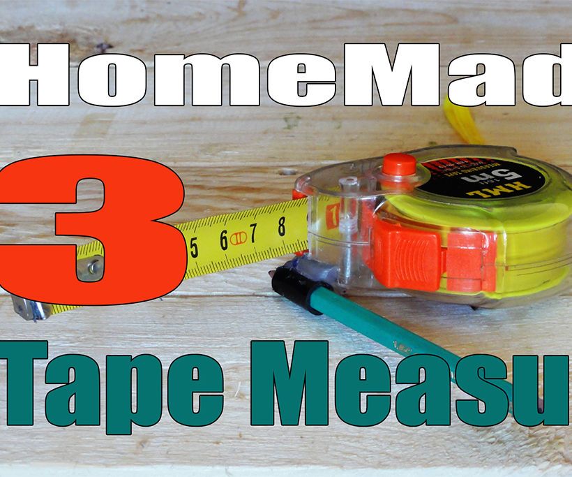 3 HomeMade Tape Measure Hacks / Tools / Tricks .