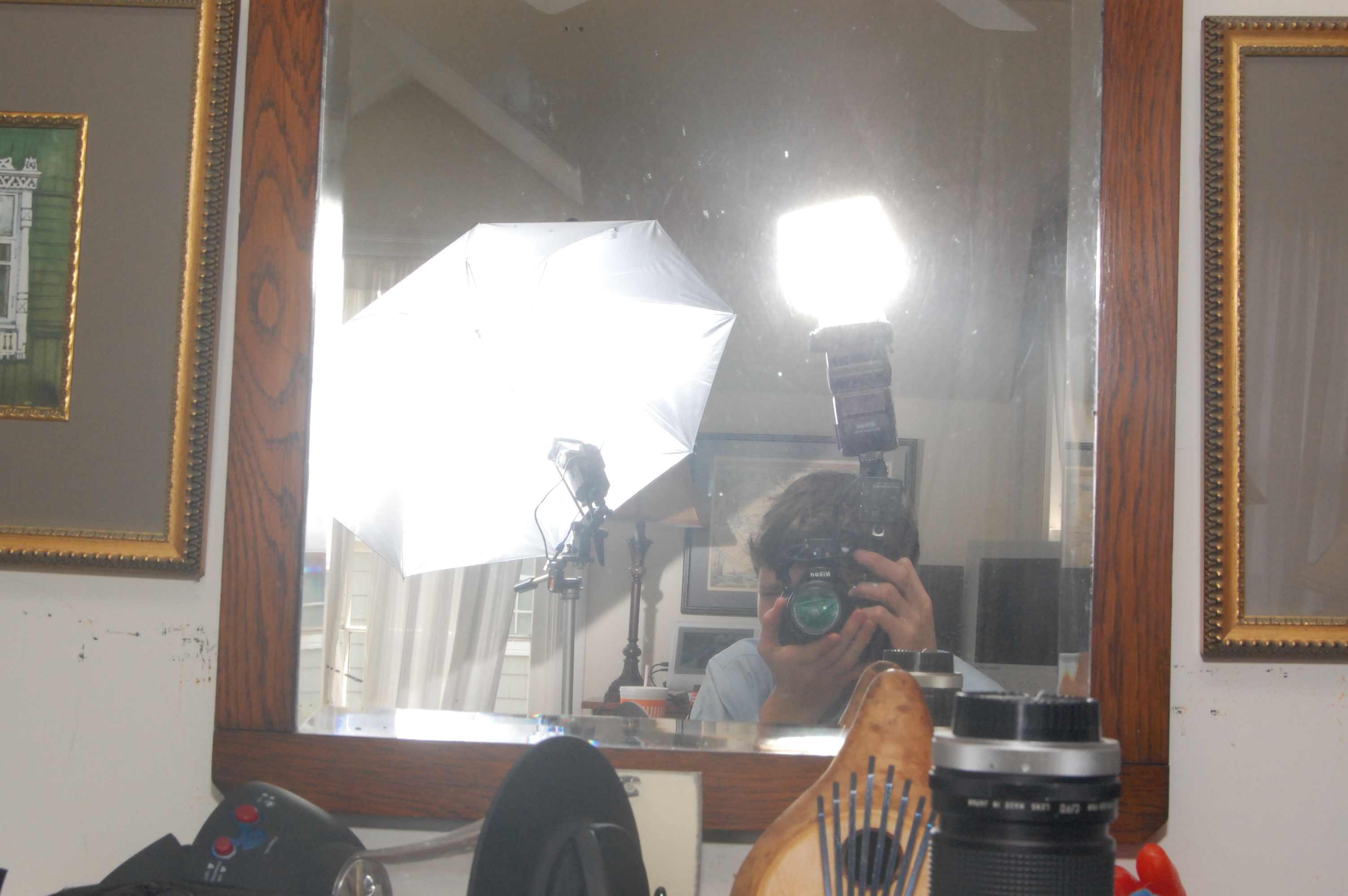 add a pc sync jack to a nikon sc-28 ttl cable (use auto settings for an on camera flash and trigger off camera flashes!!)