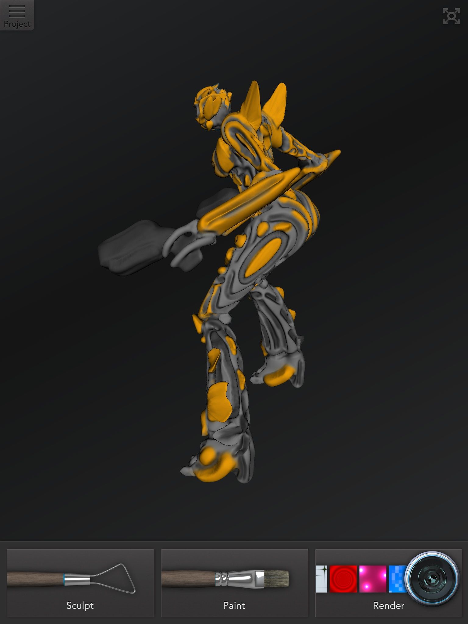 123d Designed Transformers Bumblebee's Girlfriend! 5 Steps