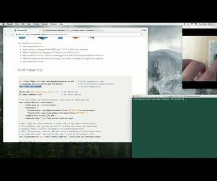 Internet Button on ESP8266 & AWS IoT - Full Stack Tutorial Using Mongoose OS