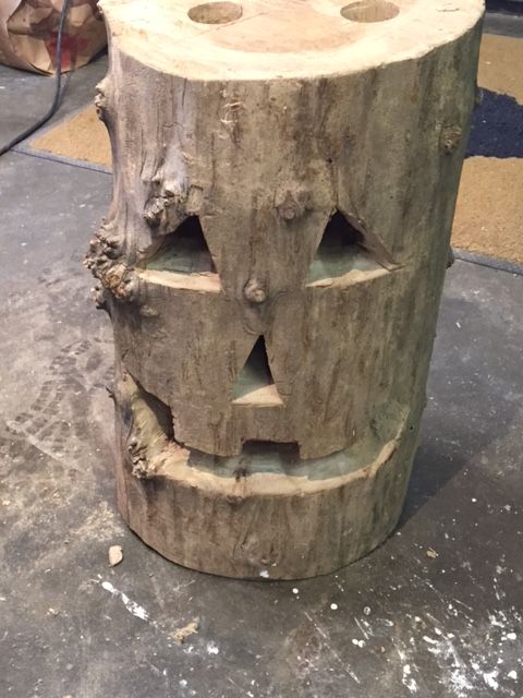 Log Rocket Stove Jack-O-Lantern : 8 Steps (with Pictures) - Instructables