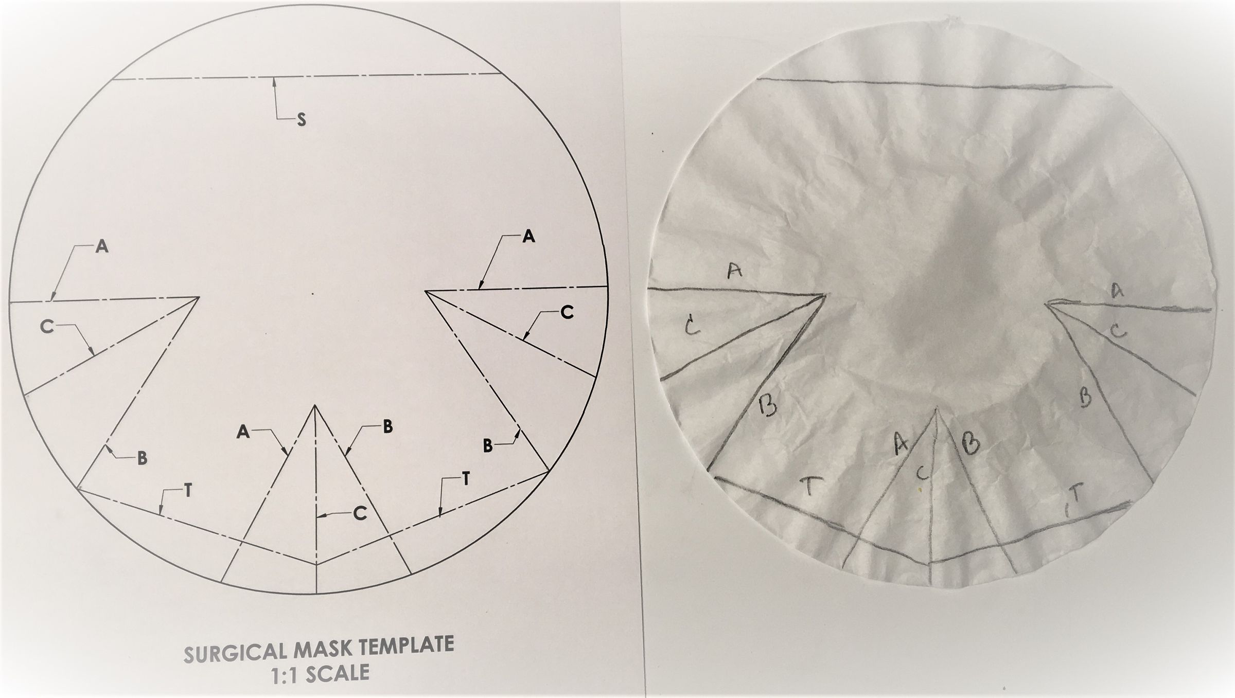 Coffee Filter Surgical Mask Improved! 11 Steps Instructables