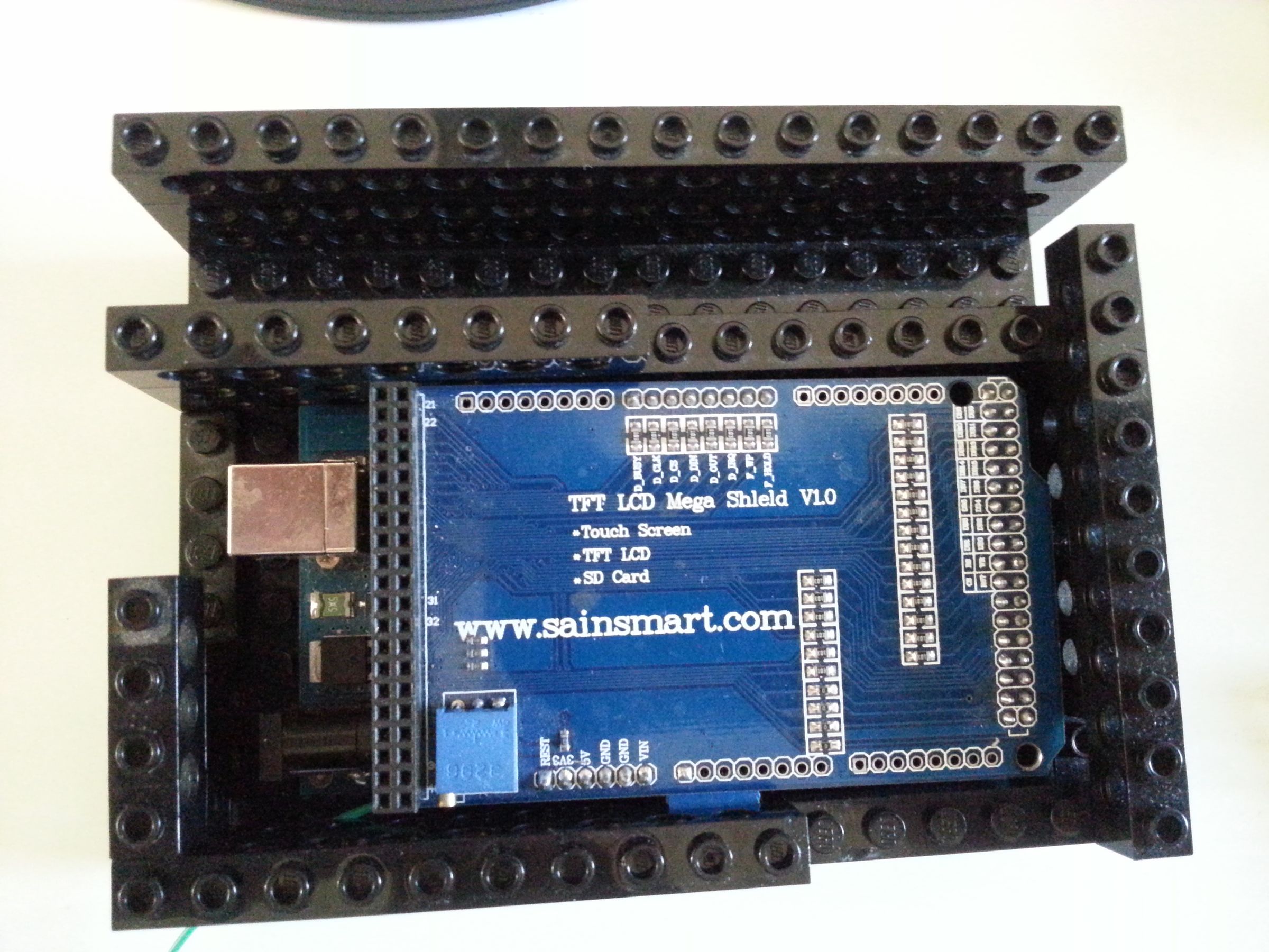 Make an Oscilloscope Using the SainSmart Mega2560 With the TFT LCD ...