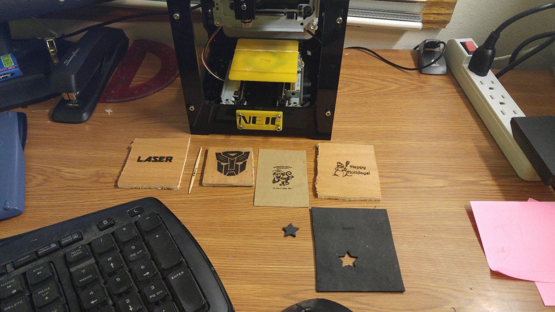 NEJE 300mW Laser Engraver (Under 100) 5 Steps Instructables