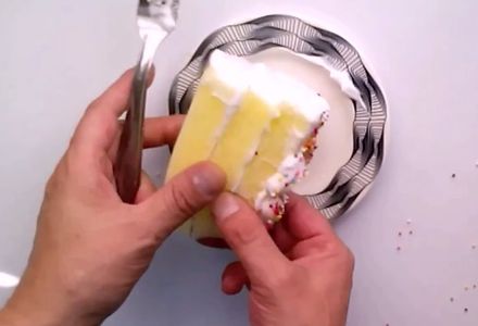 So When You Give Someone a Delicious Piece of Cake Wore a Fun Surprise !!!