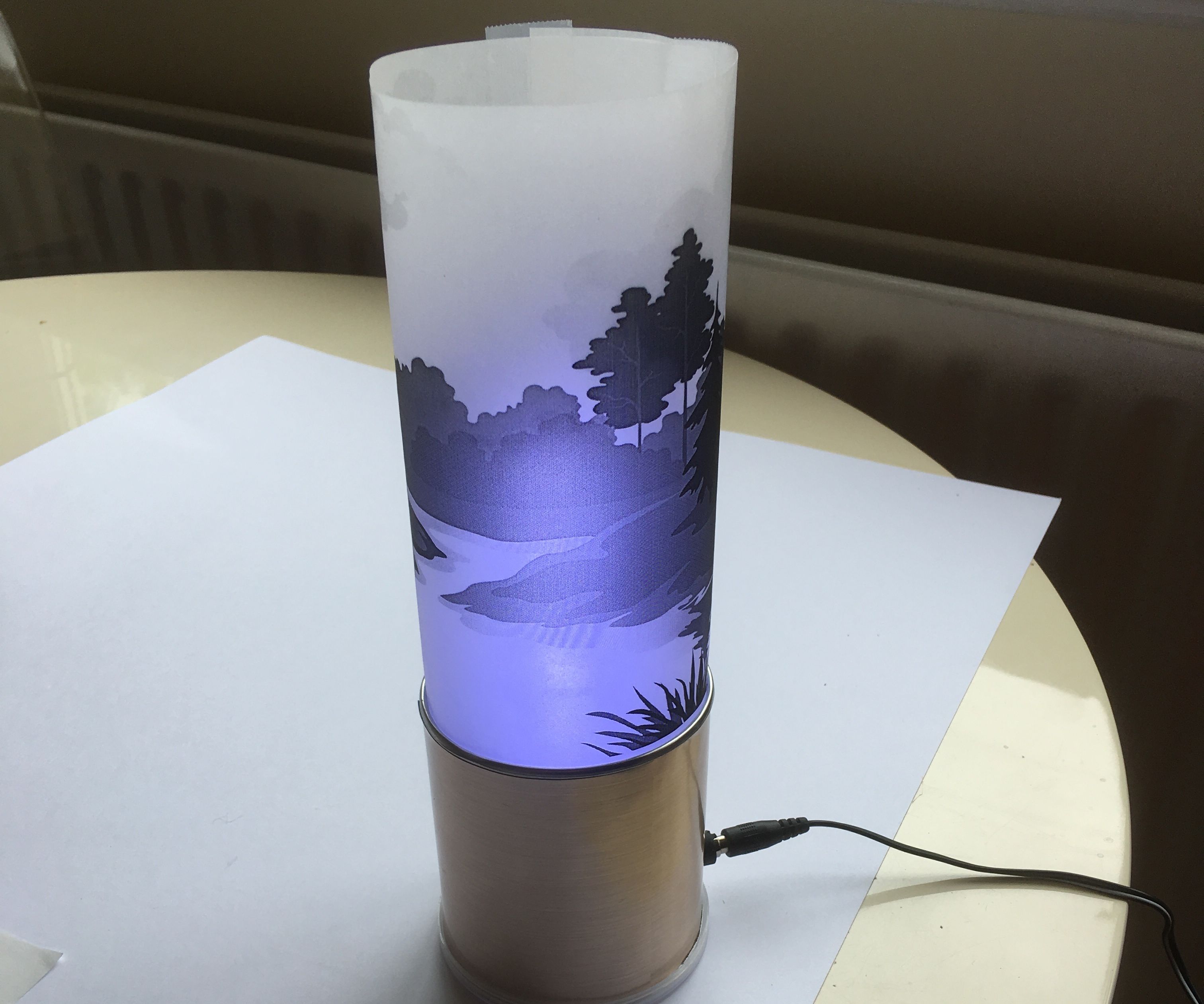 Fun and Simple LED Lamp   