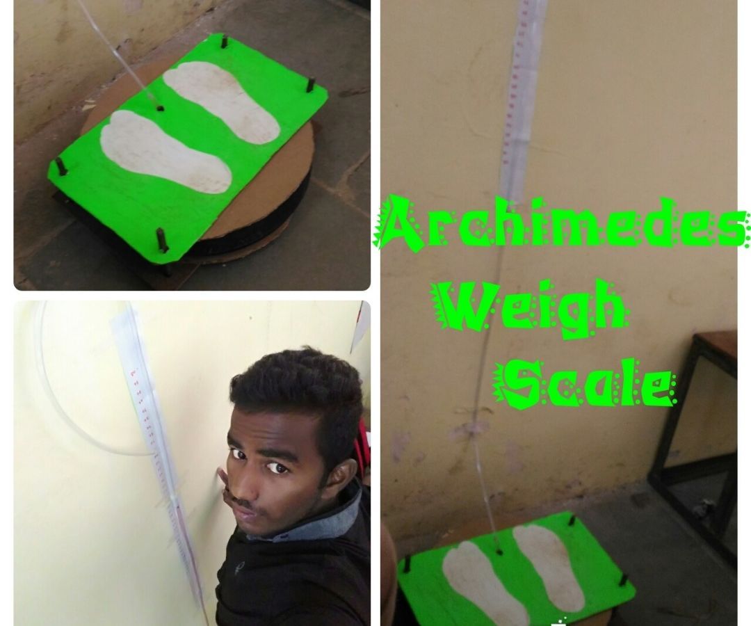 Archimedes' Weigh Scale