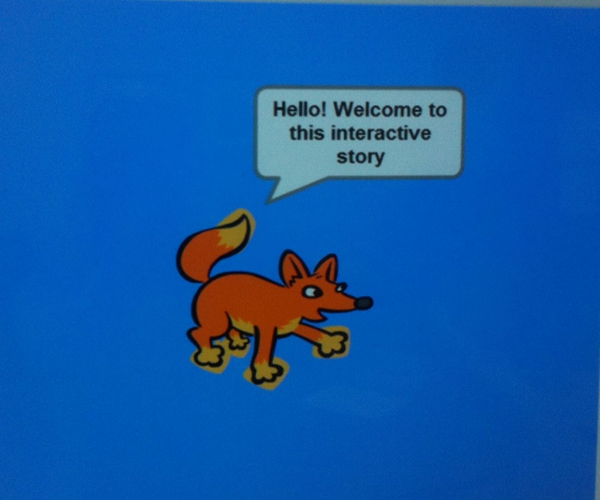Makey Makey Interactive Story Using Scratch!