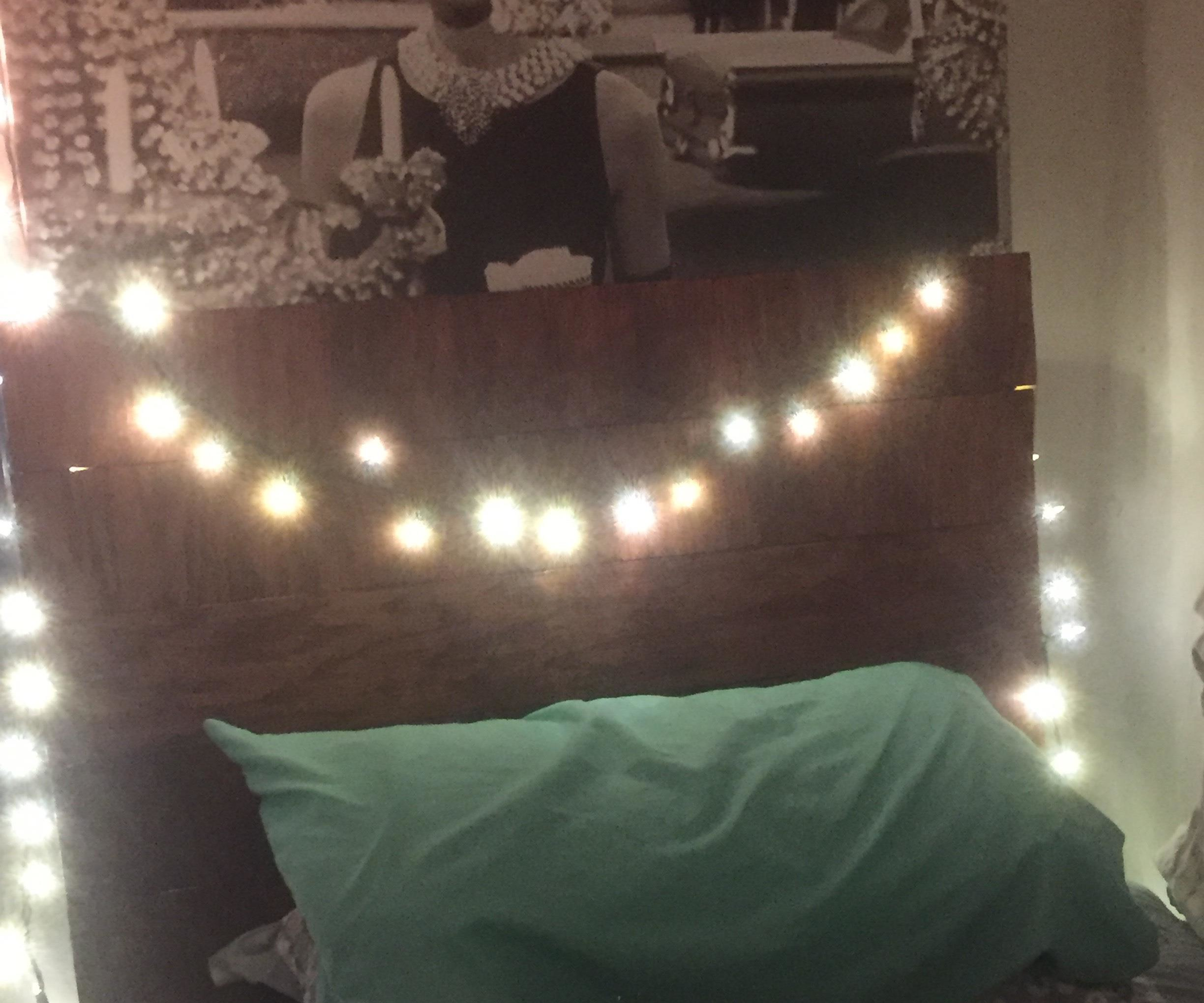Wooden Headboard for Dorm Beds