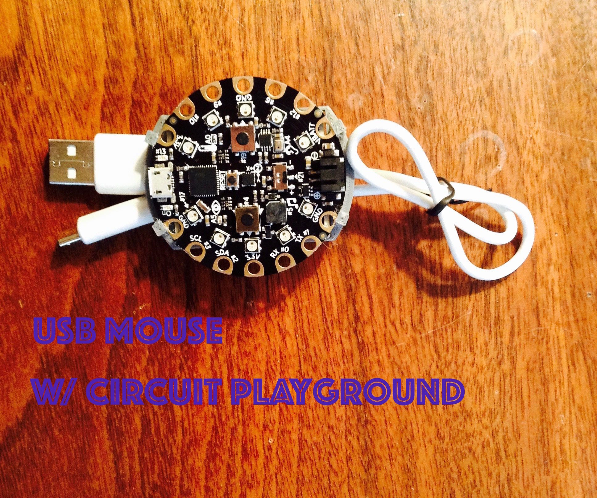 USB Mouse W/ Circuit Playground