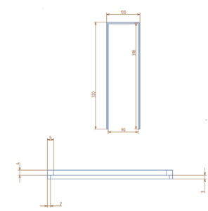 Make the Compartment for the Magnetic Pieces