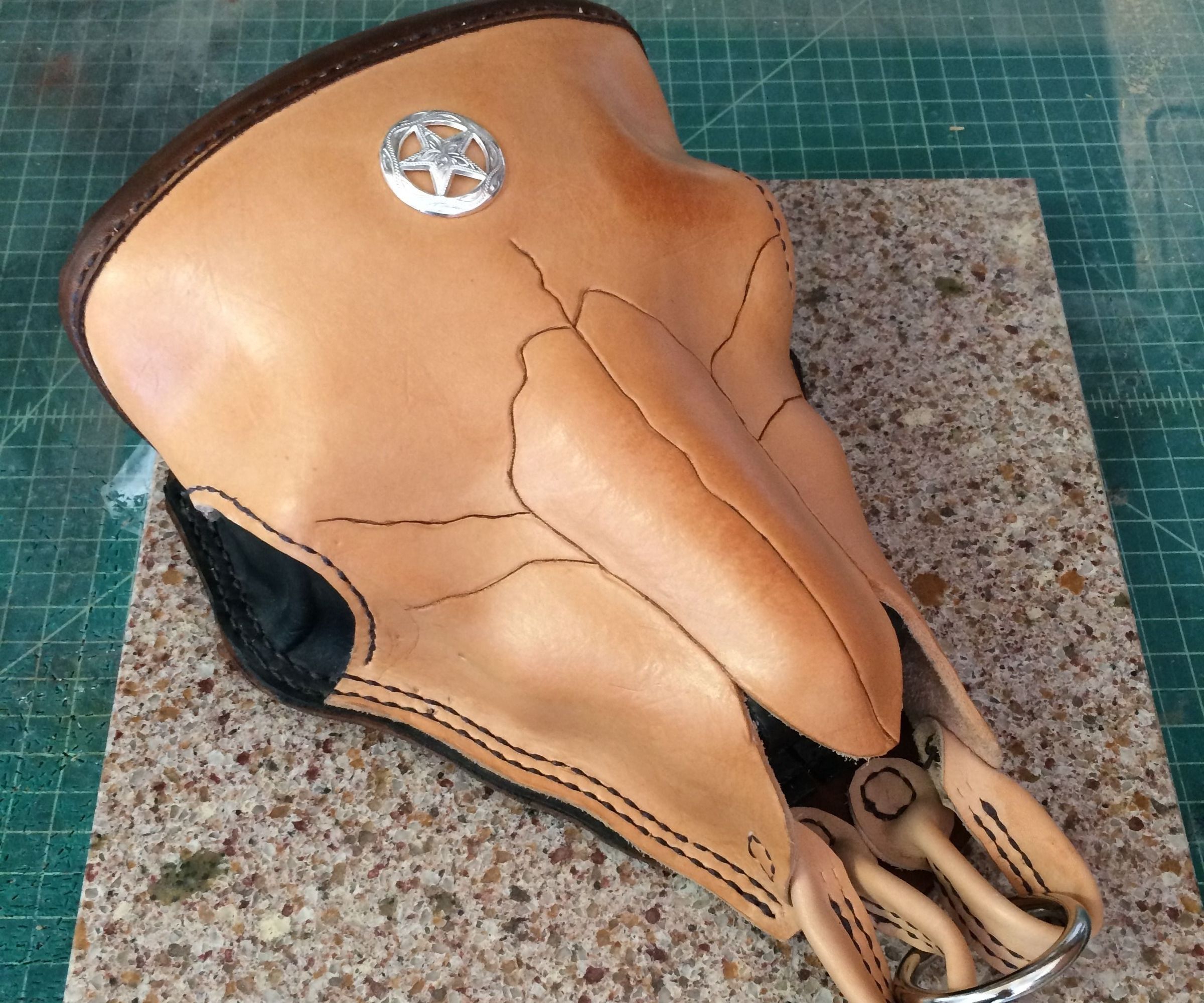 Cow Skull Tool Bag