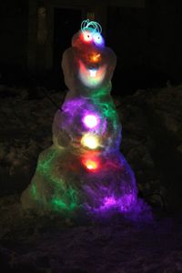 Olaf the LED Snowman