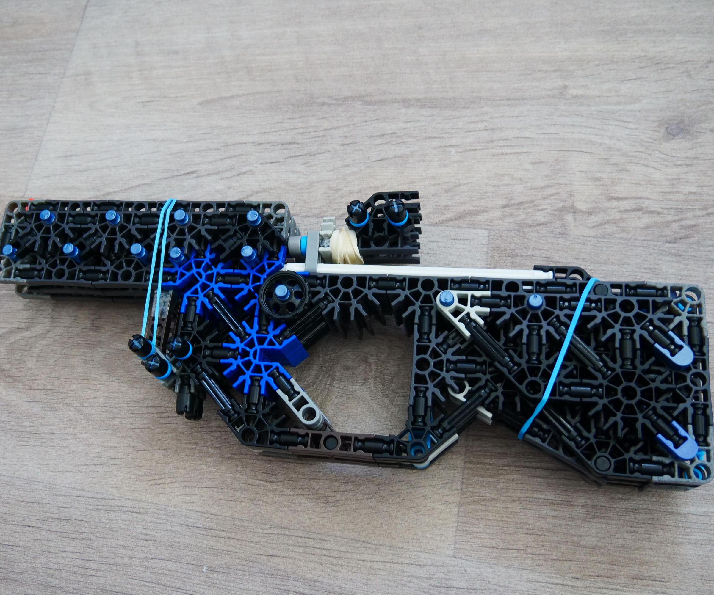 Knex EXTREME POWER Double Barrel Sci-Fi Shotgun | (Instructions)