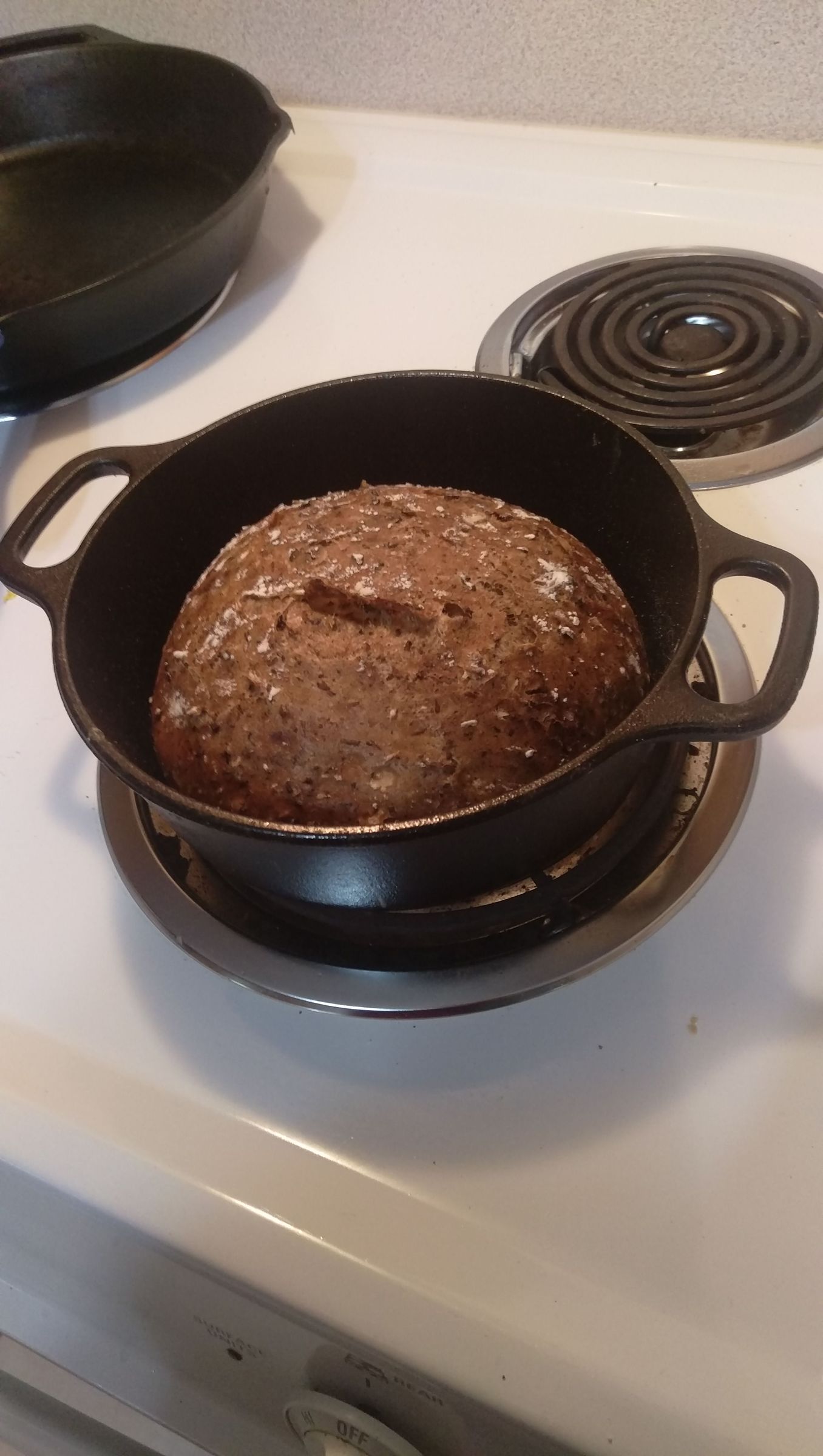 Irish Stout Cast Iron Beer Bread 