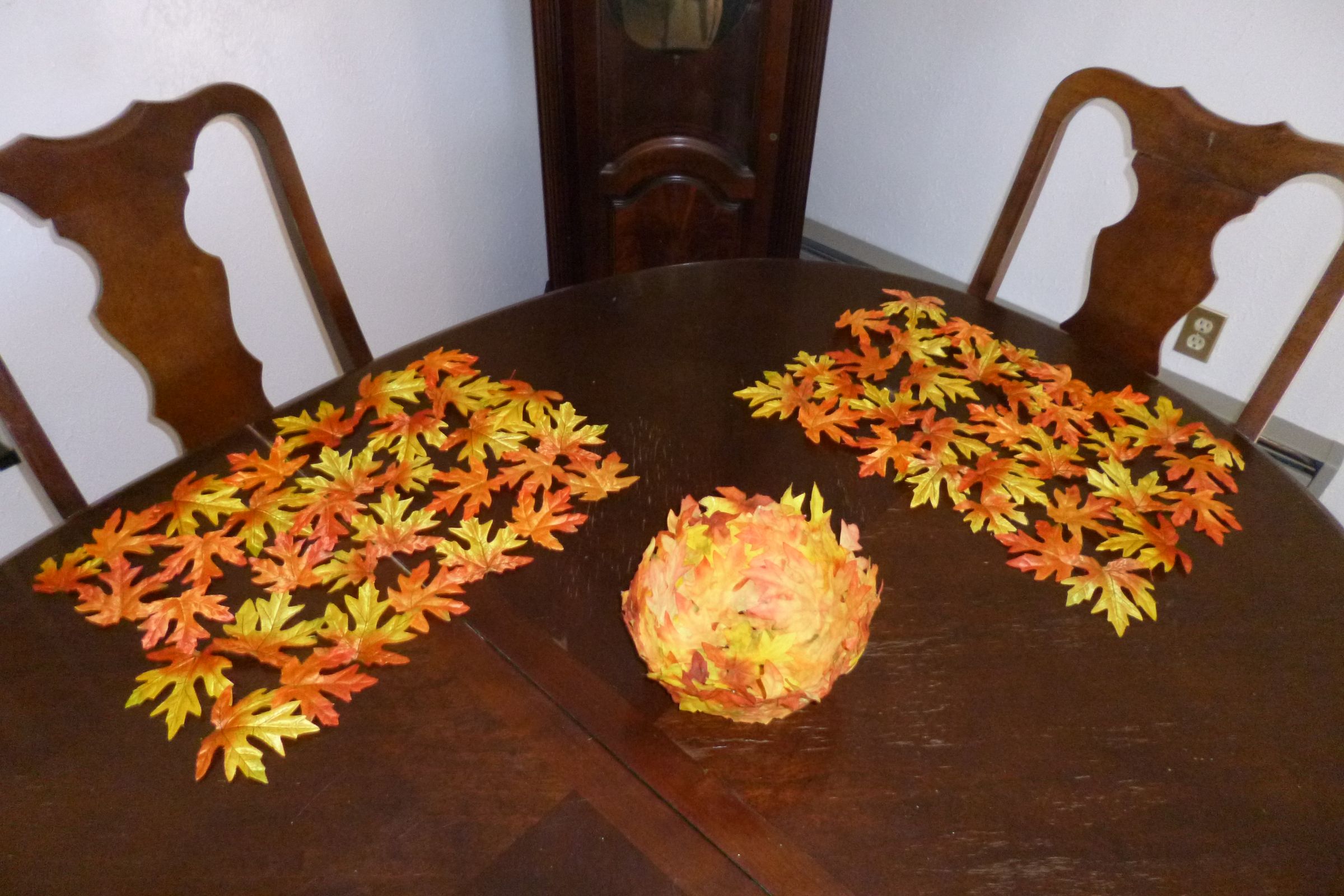 Decorating With Fall Leaves