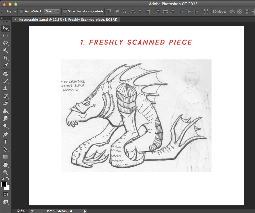Coloring, Shading, and Effects in Photoshop