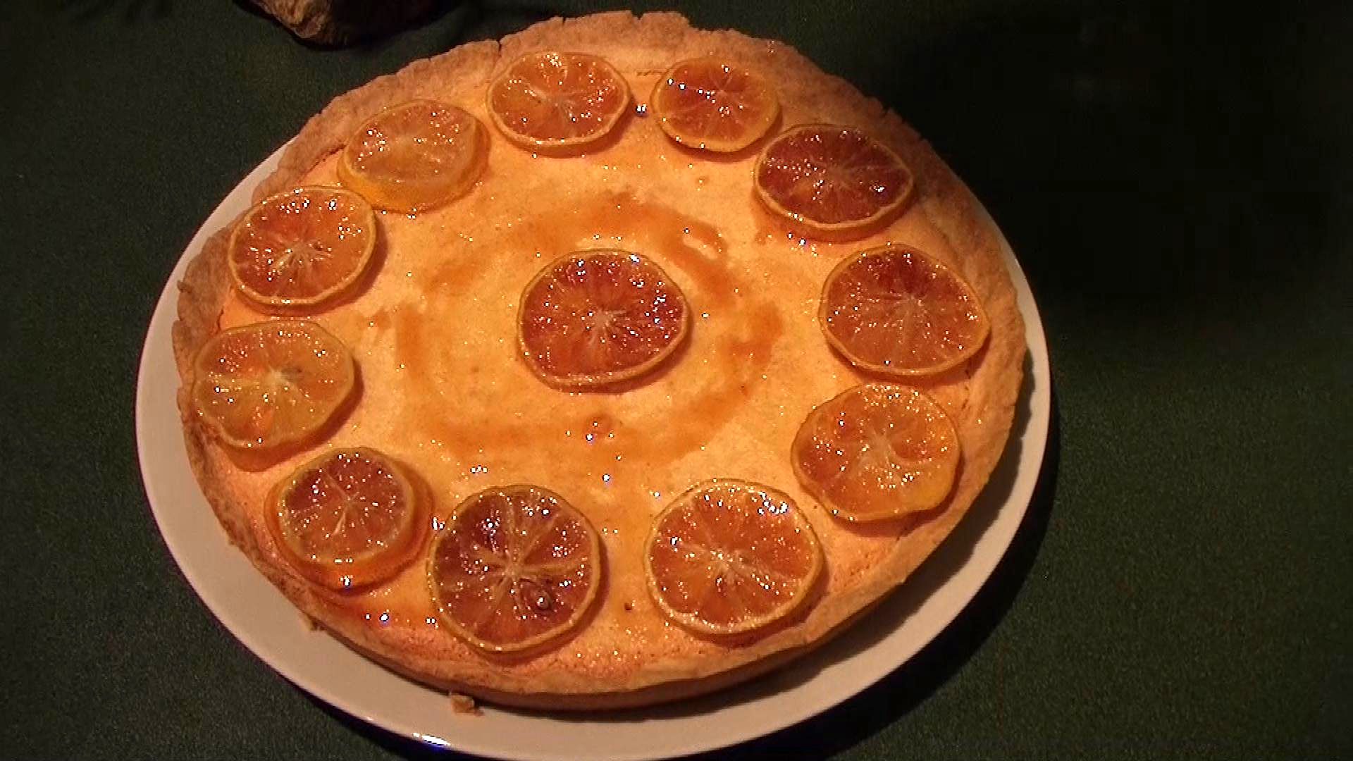Almond and Lemon Tart.