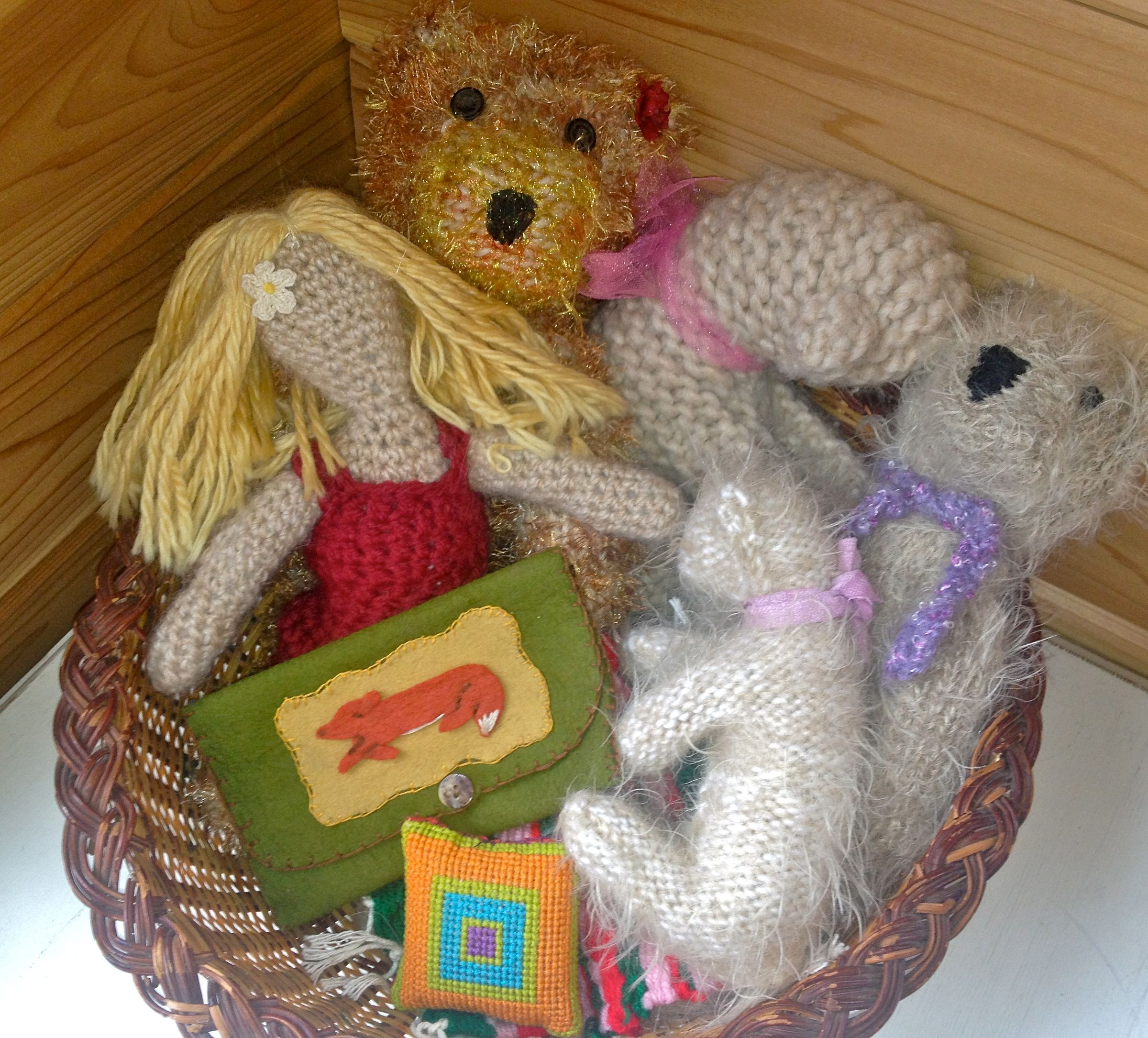 A Basketful of Knittings