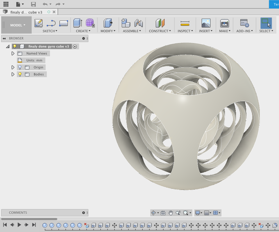 Gyrocube Toy