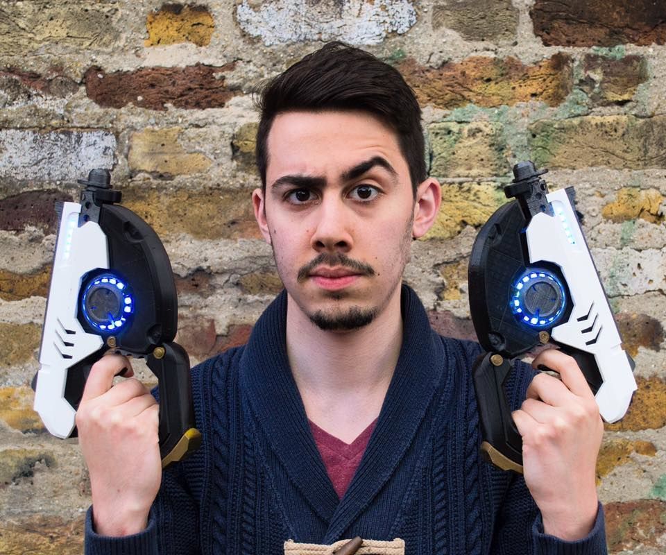 Overwatch's 3D Printed Tracer Gun with Electronics 
