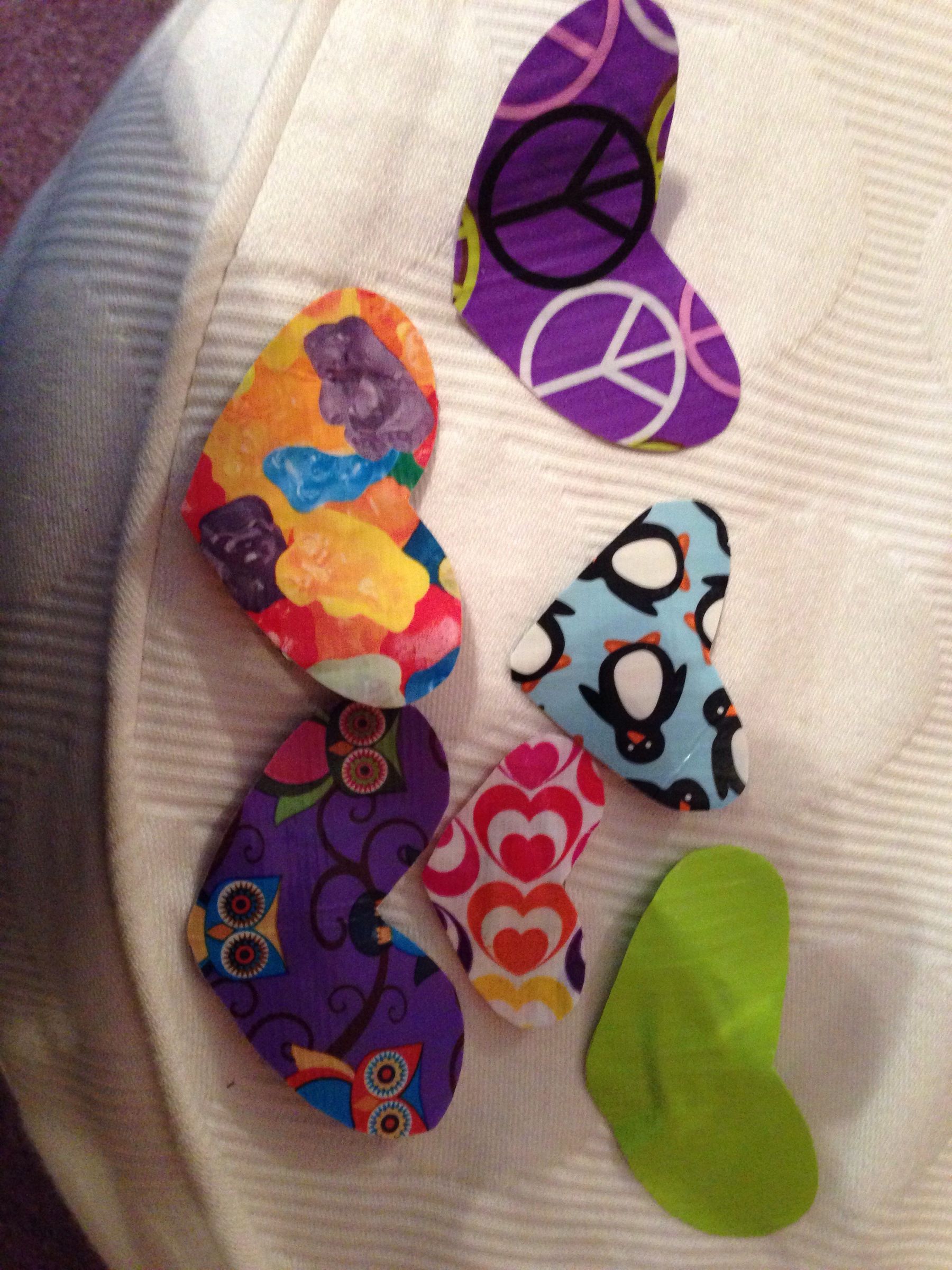 Duct Tape Heart Clips 12 Steps Instructables