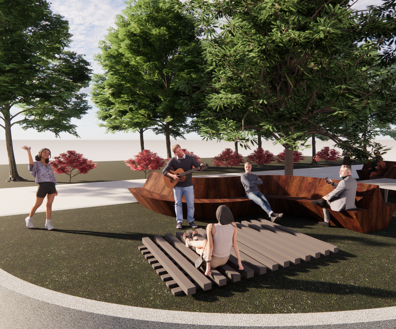 The Chair Under the Tree