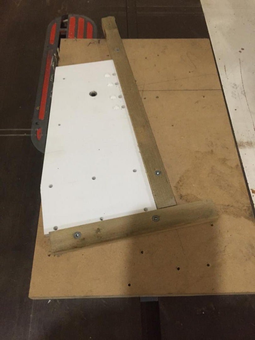 ​Drilling Cutting and Assembling Y Axis Uprights and Brace