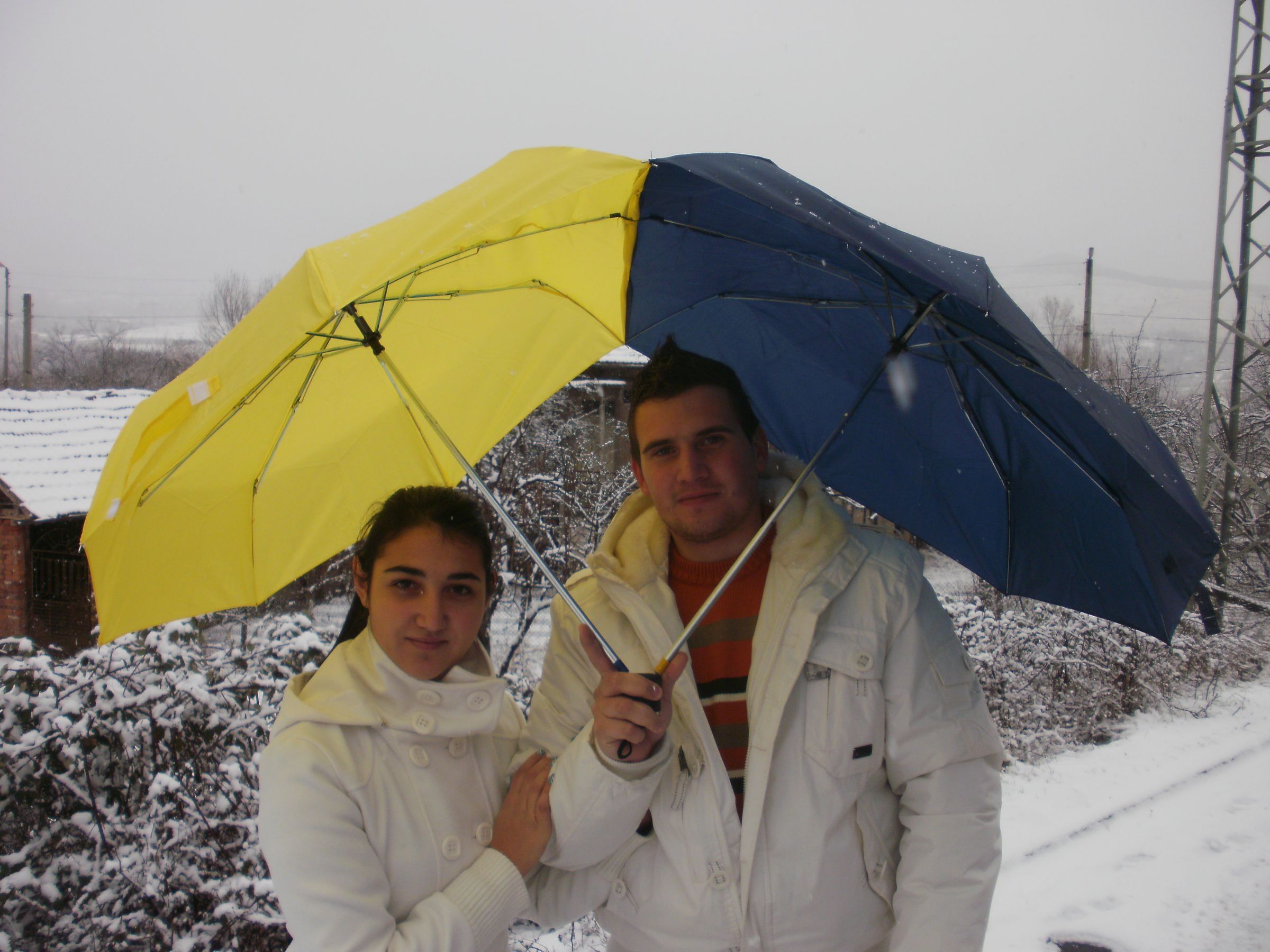 Happy Couple's Umbrella