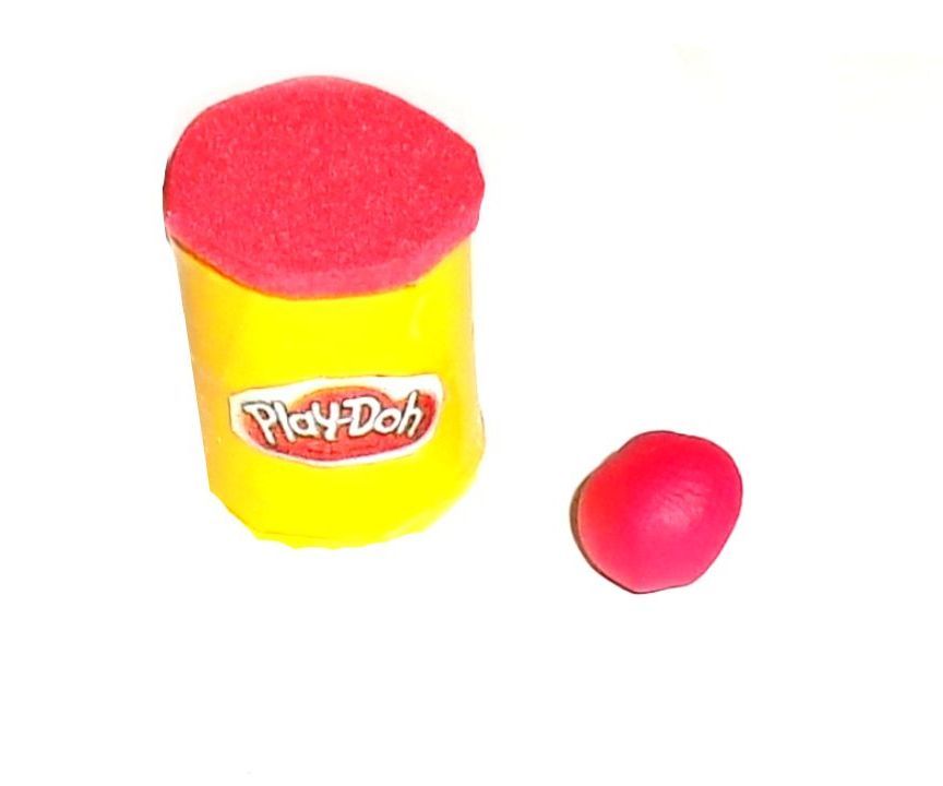 Miniature Play Doh Lps and Doll Craft 