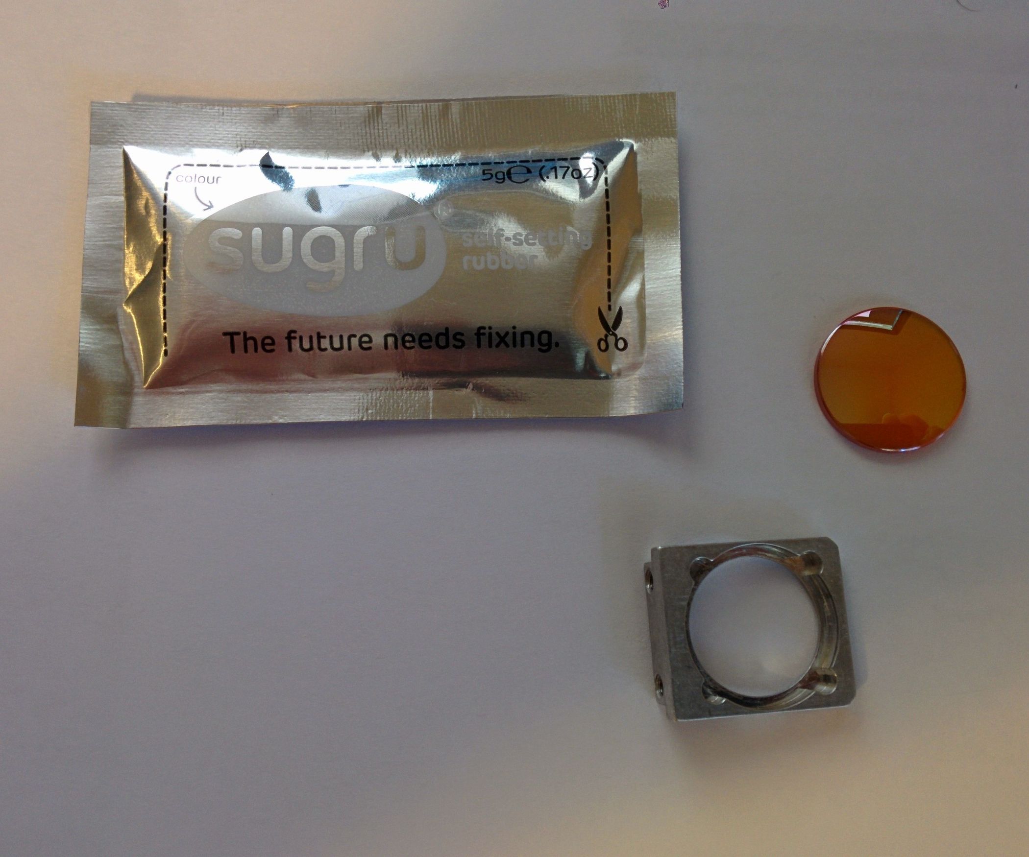 Repair a Universal Laser Cutter Lens Holder With Sugru! Instructables