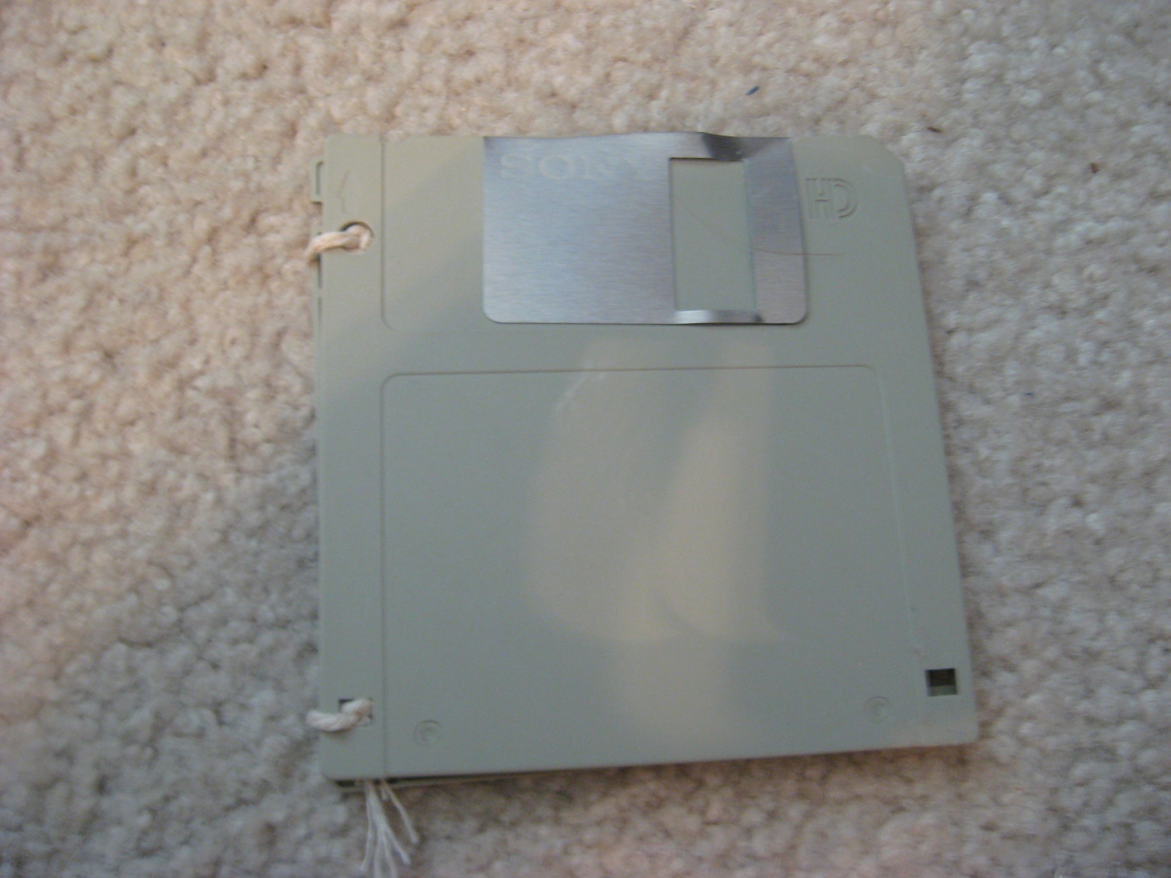 Floppy Disk Greeting Card