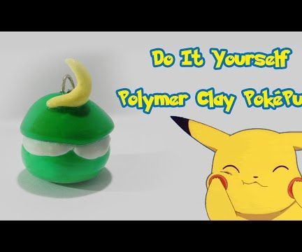 DIY: Polymer Clay - PokéPuff From Pokémon 