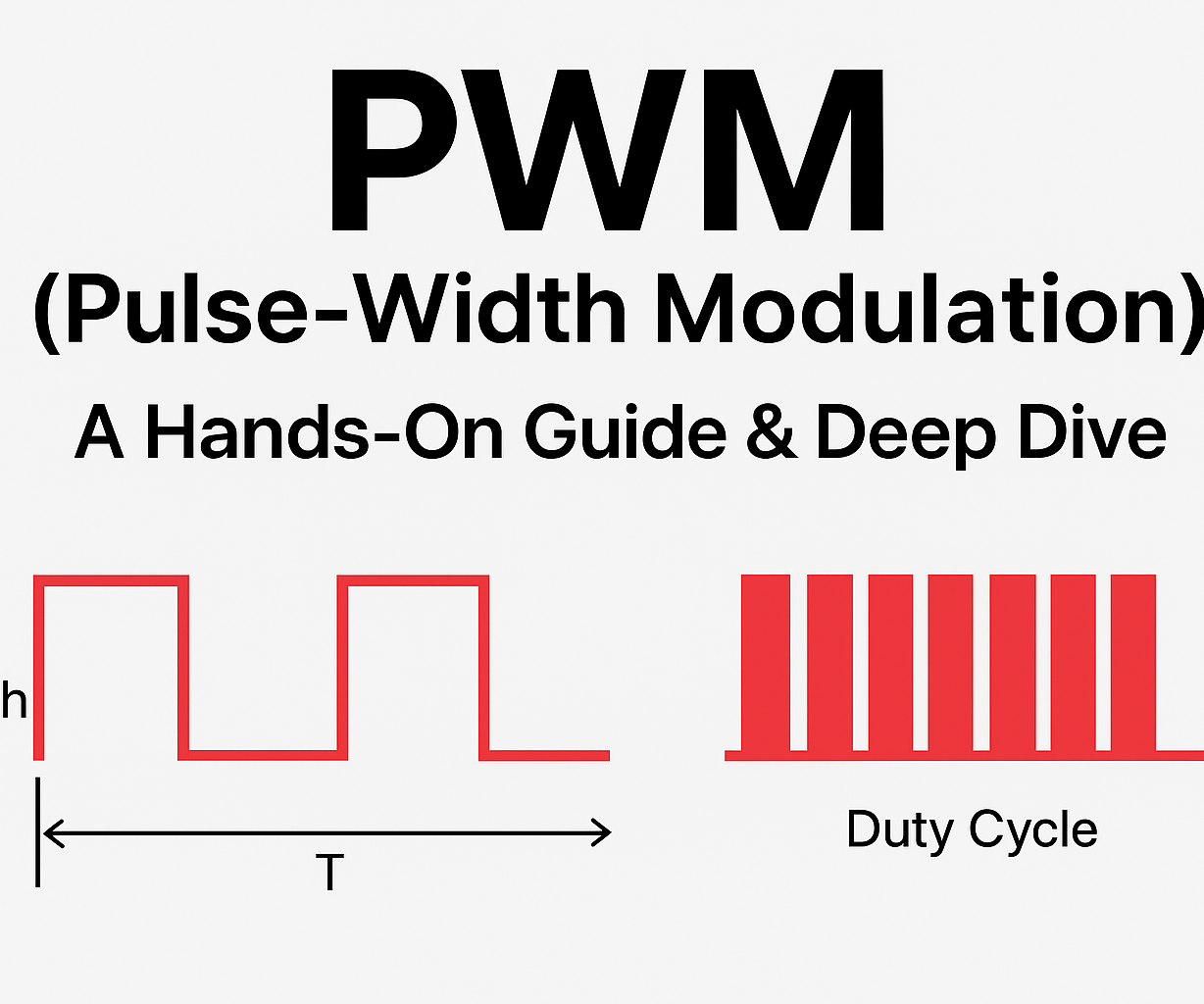 PWM (Pulse-Width Modulation): a Hands-On Guide & Deep Dive