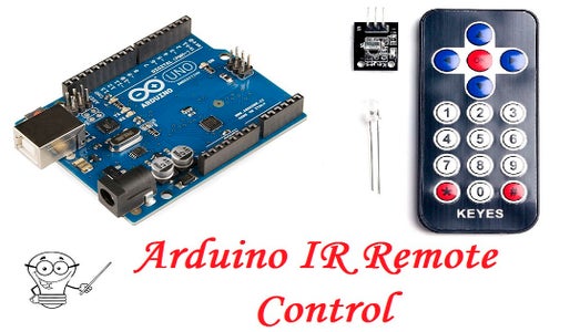  Arduino IR Remote Control Led